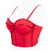 Beaded Sequined Waist-Cinching Strapless Pure Desire Slimming Spicy Girl