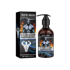 North Moon Men's Body Care Shower Gel Moisturizes And Refreshes Body And Skin Massage Treatment