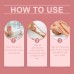OceAura Hair Removal Cream, Easy To Remove Body Hair Refreshing Clean Skin To Keep Skin Smooth Gentle Hair Removal Cream