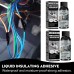 OUHOE Liquid Electrical Insulating Adhesive (Black, 30ml) Is A High-Temperature Resistant, Organic Insulating, Weather-Resistant, Waterproof, Repair And Sealing Adhesive OUHOE Liquid Electrical Insulating Adhesive (Black, 30ml) Is A High-Temperature Resistant, Organic Insulating, Weather-Resistant, Waterproof, Repair And Sealing Adhesive