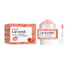 EELHOE Strawberry Lip Scrub, Moisturize Lips, Prevent Dry Crack, Moisturize Dead Skin, And Fade The Corners Of Lips