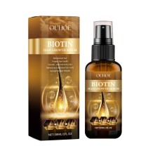 OUHOE Biotin Hair Growth Serum, Nourish Hair Root Repair Hair Sere Short-Tempered Prevent Drop Hair