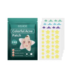 EELHOE Star Acne Patch Gentle Cleansing Lighten Acne Soothing Skin Acne Patch Facial Cleansing Treatment