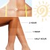 OUHOE Black Cream Aloe Vera Gel, Sunburn Repair Gel Summer Beach Tanning Lotion
