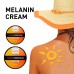 OUHOE Black Cream Aloe Vera Gel, Sunburn Repair Gel Summer Beach Tanning Lotion