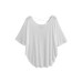 Back cross rope loose curved hem short sleeved
