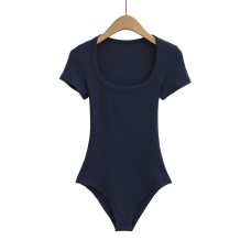 Square neck shoulder short sleeved T-shirt Square neck shoulder short sleeved T-shirt