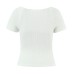 Knitted short sleeved T-shirt