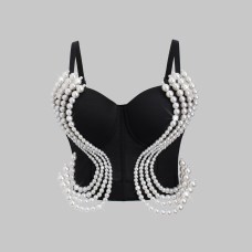 Luo Qiuguo Design Sense Strapless Camisole High-Grade Women