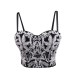 Wear Spring Summer New Sequin Boned Bralette Strapless Camisole One-Piece Backless