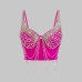 Heavy Beading and Rhinestone Design Backless