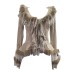 Mushroom tassel top
