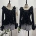 Mushroom tassel top