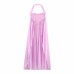French romantic lace strapless dress