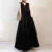 oose Sleeveless Dress Korean Women's Slimming Midi Length Dress