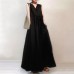 oose Sleeveless Dress Korean Women's Slimming Midi Length Dress