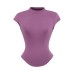 Half high collar flying sleeve short sleeved shirt