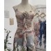 Asymmetric Ruffled Flower V-Neck Strapless Top Asymmetric Ruffled Flower V-Neck Strapless Top