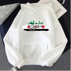 Spring New Flag Letter Pattern Printed Hooded Sweatshirt Unisex Long Sleeve Casual Jacket Trendy Spring New Flag Letter Pattern Printed Hooded Sweatshirt Unisex Long Sleeve Casual Jacket Trendy