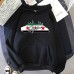 Spring New Flag Letter Pattern Printed Hooded Sweatshirt Unisex Long Sleeve Casual Jacket Trendy