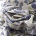 Printed stand up collar top for women