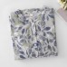 Printed stand up collar top for women