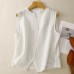 Sleeveless Vest Shirt Women's Top