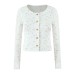 Small floral cardigan top+camisole skirt two-piece set