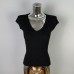 V-Neck Short Sleeve Top for Women V-Neck Short Sleeve Top for Women