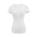Slimming curves brushed hair ice skin short sleeves
