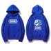 Cartoon SHOEI Pattern Printed Hooded Sweatshirt for Men and Women Long Sleeve Casual Jacket