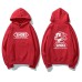 Cartoon SHOEI Pattern Printed Hooded Sweatshirt for Men and Women Long Sleeve Casual Jacket
