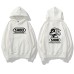 Cartoon SHOEI Pattern Printed Hooded Sweatshirt for Men and Women Long Sleeve Casual Jacket