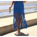 Tassel Strapless Top Set with Loose Skirt for Summer and Spring INS Holiday Style Two-Piece Set