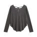 Single breasted button casual top