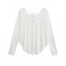 Single breasted button casual top