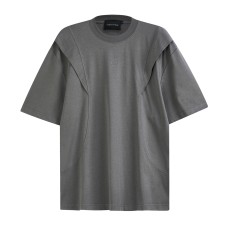 Feel Oversized Deconstructed Design Versatile Basic Tee Shirt Sorona