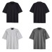 Feel Oversized Deconstructed Design Versatile Basic Tee Shirt Sorona