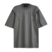 Feel Oversized Deconstructed Design Versatile Basic Tee Shirt Sorona