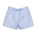 Vacation Style Simple Basic Light Striped Elastic Tied Casual Shorts for Girls Loose Slimming Versatile Hot Pants