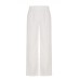 Hollow Texture Jacquard Casual Pants Comfortable Lightweight Pure Color Elastic Waist Loose Trousers