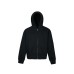 Unique Cut Casual Hooded Zip-Up Sweatshirt Jacket for Men and Women
