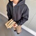 Unique Cut Casual Hooded Zip-Up Sweatshirt Jacket for Men and Women