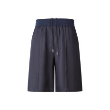 Men's Summer Linen Texture Loose Fit Casual Straight Leg Lightweight Shorts