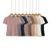 Small round neck short sleeved top