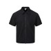 Diagonal Zipper Spliced Basic Solid Color Outdoor Short Sleeve Sun Protection Top