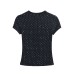 Sparkling short sleeved top