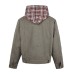 Two-Piece Workwear Retro Thickened Warm Cotton Jacket for Men and Women