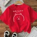 Japanese Style Women's Cotton Short Sleeve Fashion INS Top