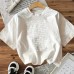 Japanese Style Cotton Women's Short Sleeve Fashion INS Top